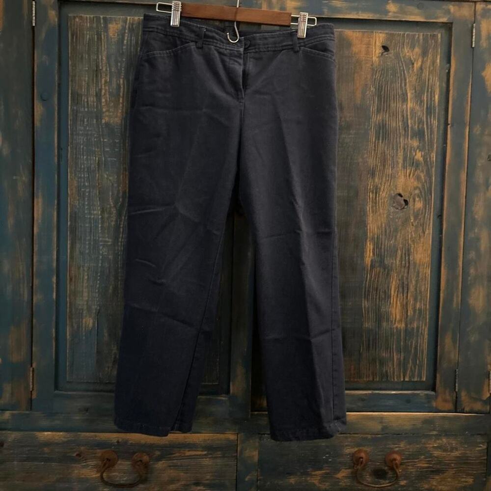 Westbound petites navy blue cotton